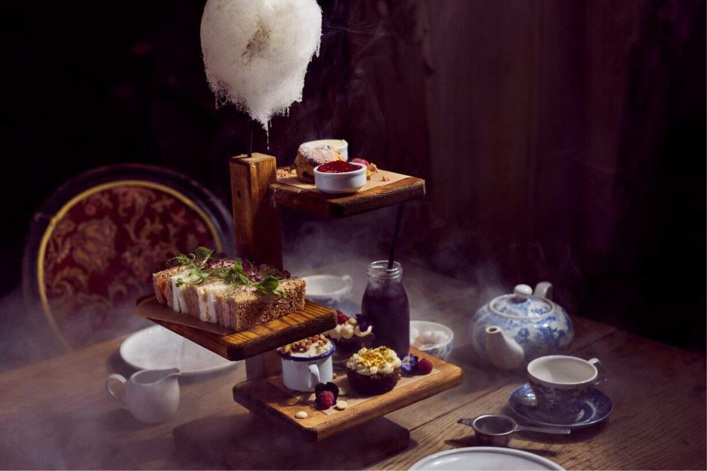 Teas and cake from our afternoon tea